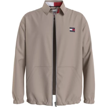 Image of Tommy Jeans Casual Cotton Jacket - Soft Beige ABN