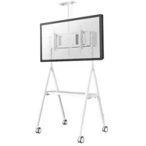 Image of Neomounts by Newstar NS-M1500WHITE 1 Piece TV trolley 81,3cm (32) - 165,1cm (65) Tiltable, Floor stand