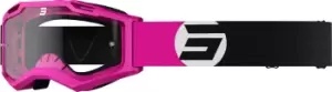Image of Shot Assault 2.0 Astro Motocross Goggles, black-pink, black-pink, Size One Size