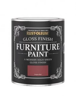 Image of Rust-Oleum Rust-Oleum Gloss Furniture Paint Empire Red 750Ml