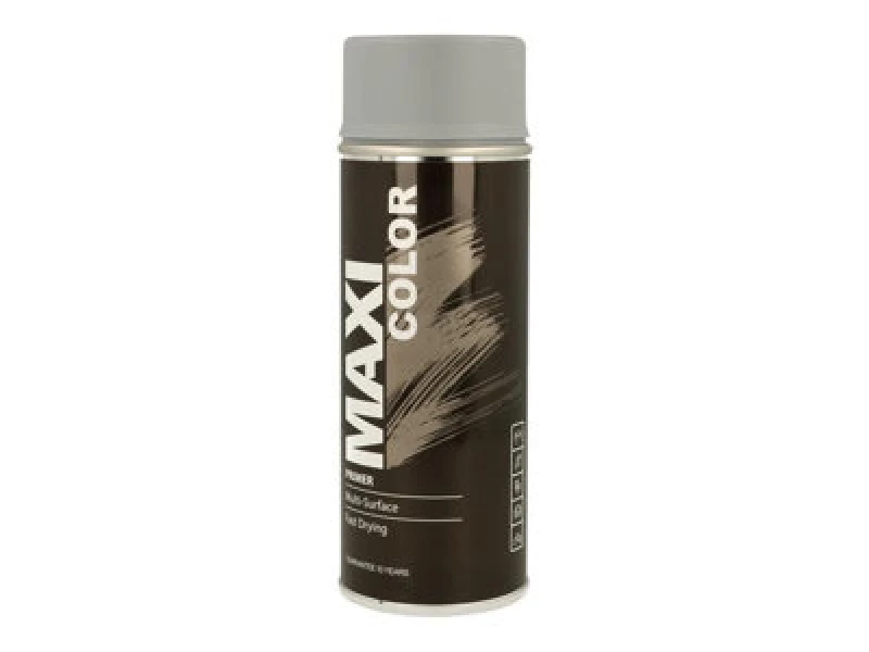 Image of Maxicolor Mx0001 Maxicolor Spray Primer Grey 400Ml Mxcmx0001
