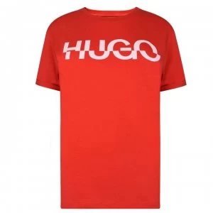 Image of Hugo Boss Denailisa T-Shirt Red Size L Men