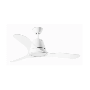 Image of Leds-c4 Lighting - Leds-C4 Tiga LED 1 Light Ceiling Fan White