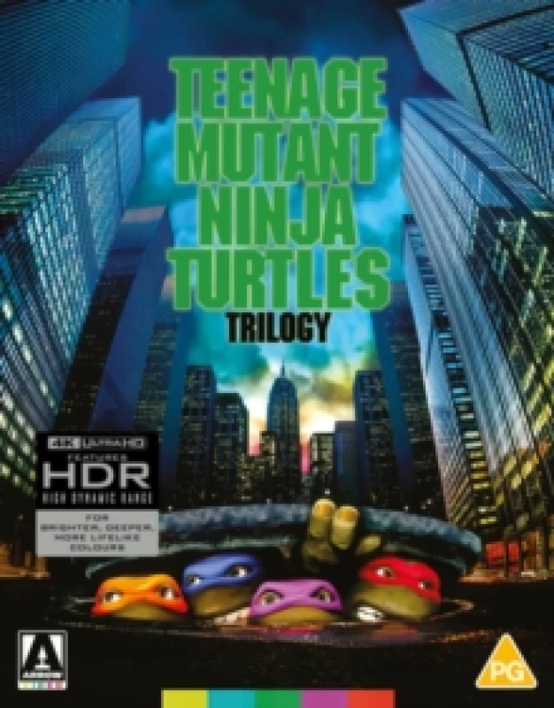 Image of Teenage Mutant Ninja Turtles: Trilogy Bluray 5027035029320