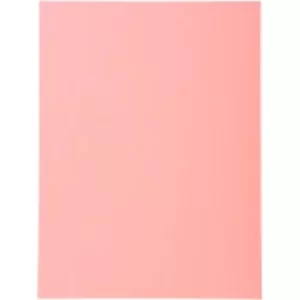Image of Exacompta Square Cut Folders 410003E A4 Pink Recycled Board 24 x 32cm Pack of 500