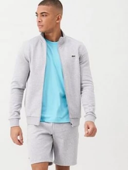 Image of Lacoste Sports Classic Zip Through Sweat - Grey