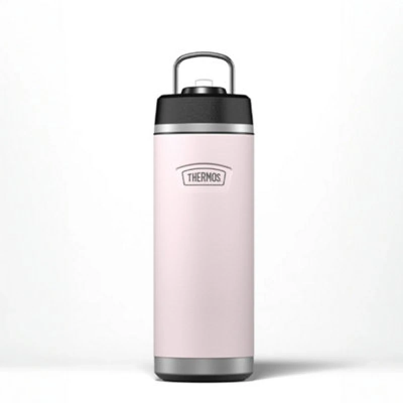 Image of Thermos Icon Series 710ml Flip Straw Water Bottle - Peony Pink Pink Unisex