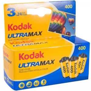 Image of Kodak Ultra Max 400 Film 13524 3 Pack