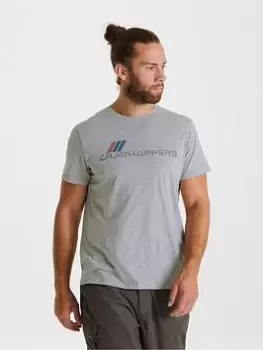 Image of Craghoppers Mightie Short Sleeved T-Shirt - Grey Size M Men