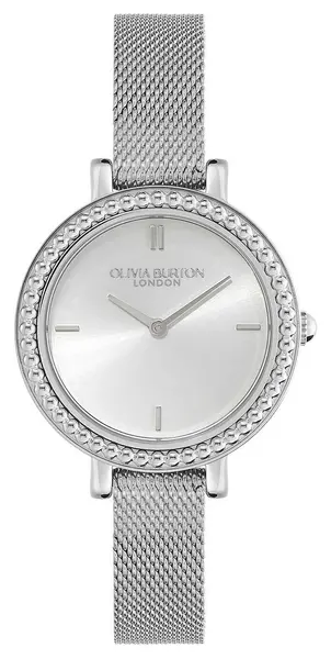Image of Olivia Burton 24000160 Vintage Bead (30mm) Silver Dial / Watch