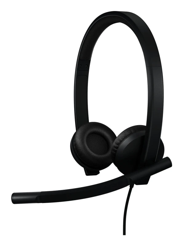 Image of Logitech Logitech H570e Headset Wired Head-band Office/Call center USB Type-A Black 981-001430