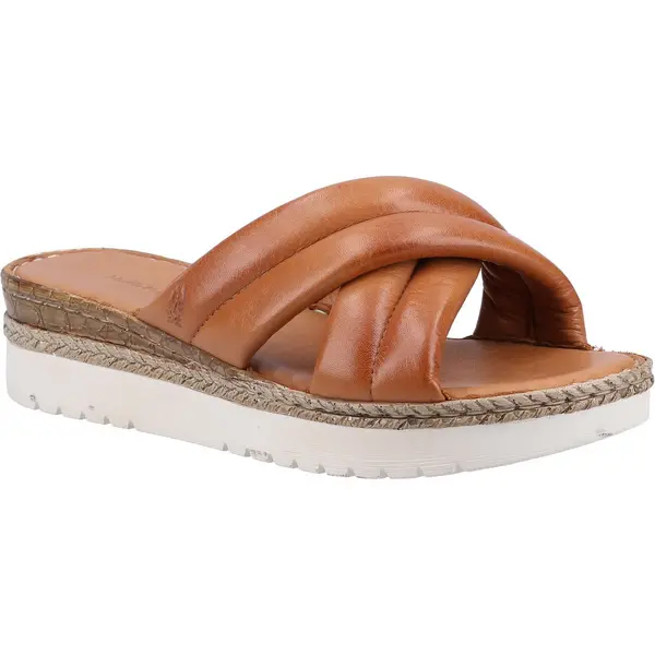Image of Hush Puppies Womens Samira Slip On Slides Wedge Sandals - UK 7