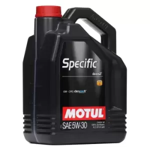Image of MOTUL Engine oil OPEL,CHEVROLET,JEEP 109242 Motor oil,Oil