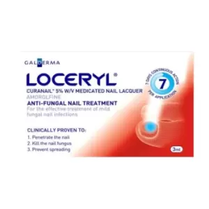 Image of Loceryl 5% Nail Lacquer Amorolfine Treatment
