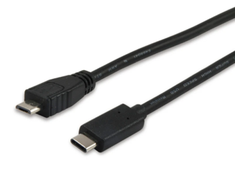 Image of Equip USB 2.0 Type C to Micro-B Cable. 1m
