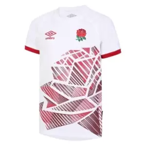 Image of Umbro England Rugby 7s Home Shirt 2022 2023 Juniors - White