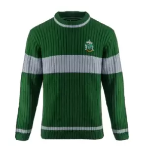 Image of Harry Potter: Slytherin Quidditch Jumper (Size L)