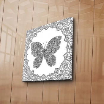 Image of BOYA-27 - No Pen Multicolor Paintable Decorative Canvas Painting