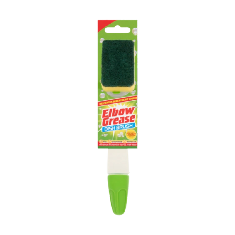 Image of Elbow Grease Dish Brush - Green 498015