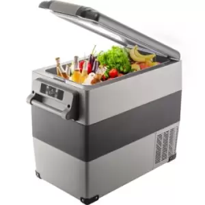 Image of VEVOR Car Refrigerator 55L Car fridge 12/24 v Compressor Car Mini Fridge Portable Car Refrigerator Freezer Vehicle Truck RV Boat Electric Cooler for D
