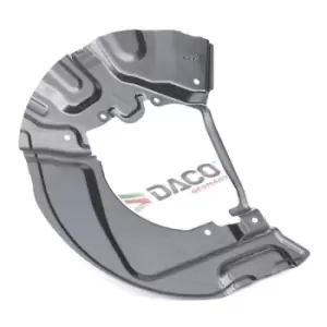 Image of DACO Germany Brake Disc Back Plate BMW 610302 34116767647