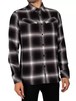 Image of Slant Pocket Slim Shirt