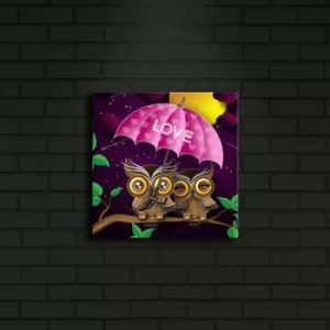 Image of 2828?ACT-13 Multicolor Decorative LED Lighted Canvas Painting