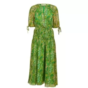 Image of Ted Baker Ursille Midi Dress - Green