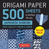 Image of origami paper 500 sheets japanese shibori 4 10cm tuttle origami paper doub