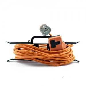 Image of Zexum 2G Orange Trail Plug Extension Lead on H Frame - 1M
