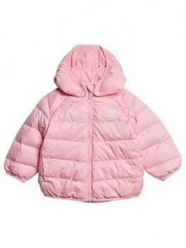 Image of Boys, adidas Originals Infant Coat - Pink, Size 3-4 Years