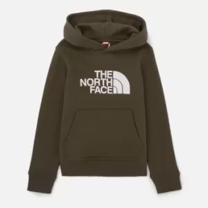 Image of The North Face Boys Drew Peak Hoodie - New Taupe Green - 5-6 Years