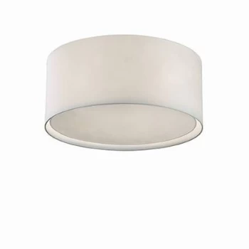 Image of Wheel 5 Light Large Ceiling Flush Light White, E27