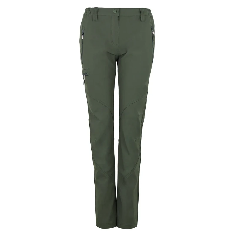 Image of Womens 3-pocket trousers with hand rest Peak Mountain Vert Female XL