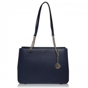 Image of DKNY Sutton Chain Shopper - Navy