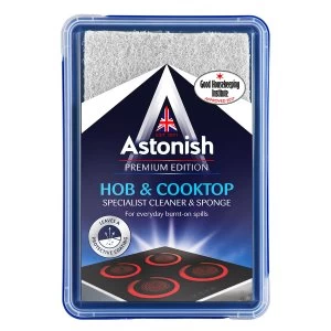 Image of Astonish Specialist Hob & Cookertop Cleaner and Sponge