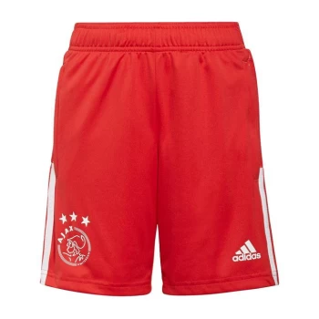 Image of adidas Ajax Amsterdam Tiro Training Shorts Kids - Team Collegiate Red