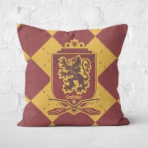 Image of Harry Potter Gryffindor Square Cushion - 40x40cm - Soft Touch