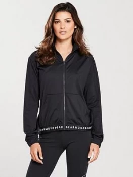 Image of Urban Armor Gear HeatGear Armour Full Zip Jacket Black Size M Women