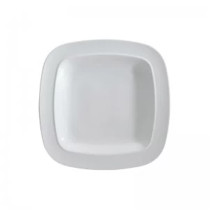 Image of Denby White Squares Medium Plate