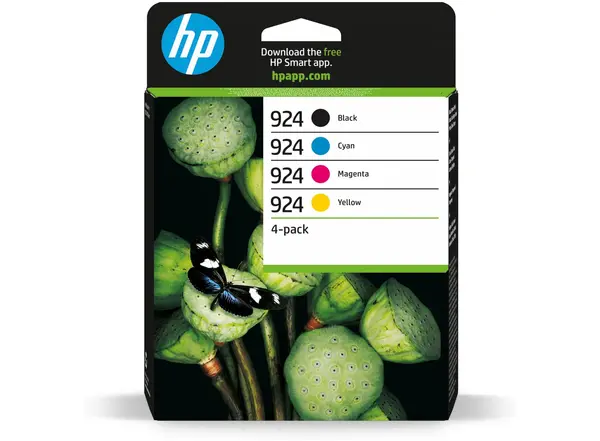 Image of HP 924 4 Ink Cartridge Multipack (Original)