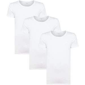 Image of Tommy Bodywear 3 Pack T-Shirts - White