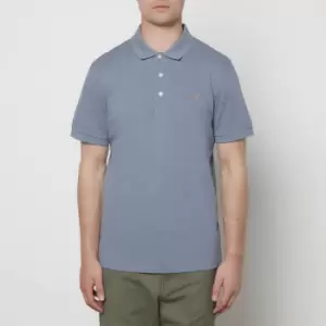Image of Farah Mens Blanes Polo Shirt - Battleship Blue - M