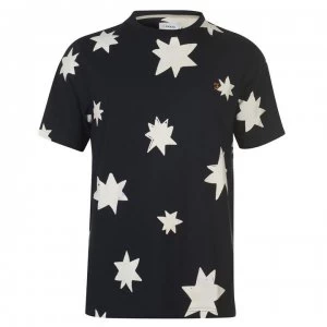 Image of Farah Vintage Farah Blackburn T Shirt Mens - 412 NAVY