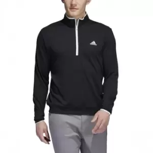 Image of adidas Quarter-Zip Sweatshirt - Black - M