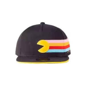 Image of Pac-Man Snapback Cap Stripes