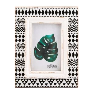 Image of Sass & Belle Scandi Boho Geo Photo Frame