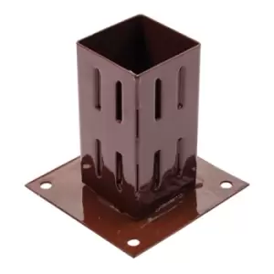 Image of Fixman Easy Grip Post Shoe - 75 x 75mm