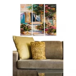 Image of MDF309987818 Multicolor Decorative MDF Painting (3 Pieces)