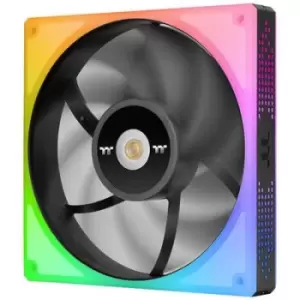 Image of Thermaltake CL-F136-PL14SW-A PC fan Transparent, RGB (W x H x D) 140 x 140 x 25mm incl. RGB lighting control